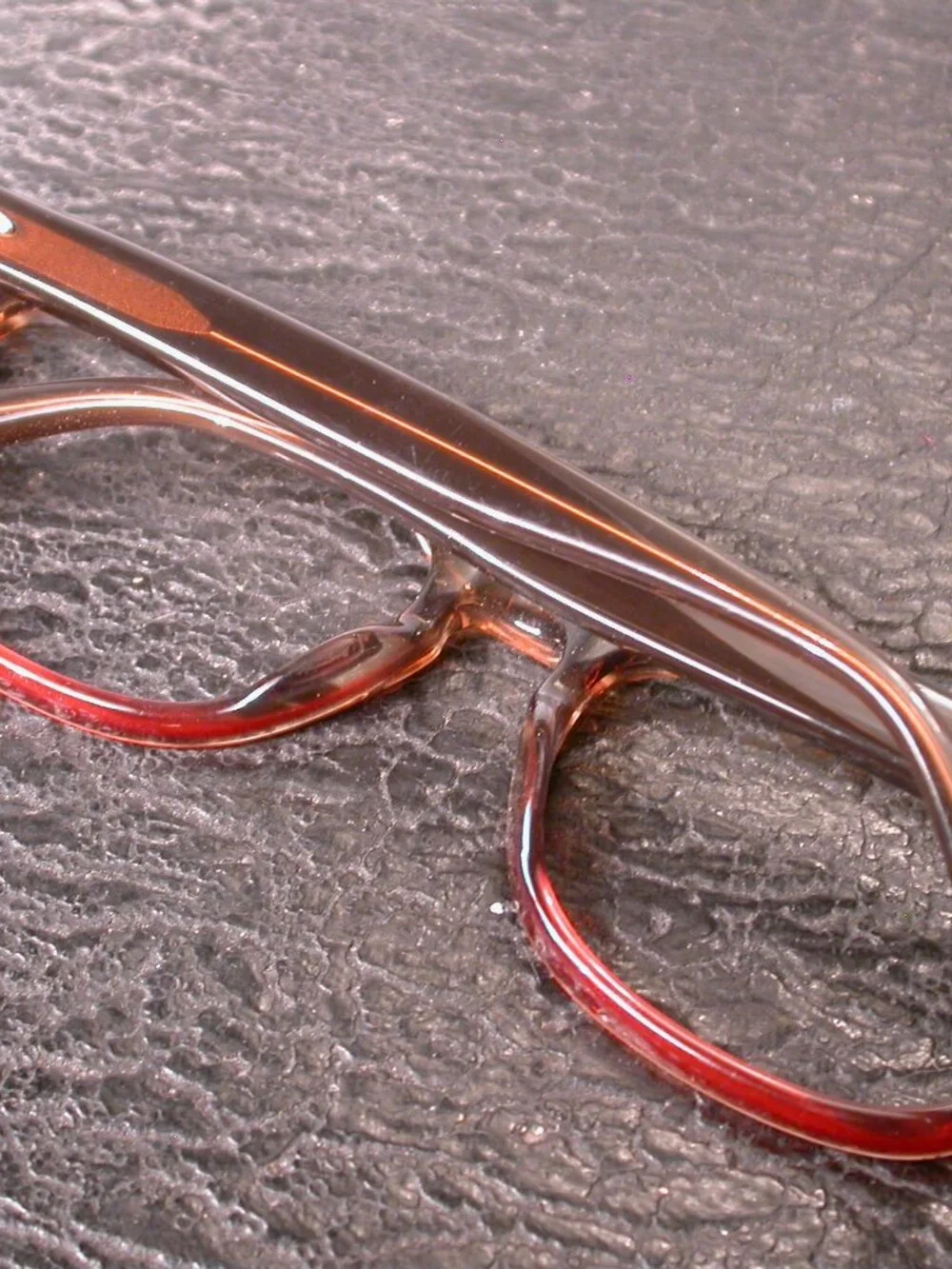 Barton Perreira Patsy Clear Stripe Classic Eyeglasses Frames Made in Japan